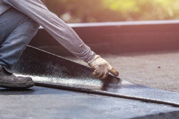 Professional Emergency Waterproofing technician working in Flat Rock, OH